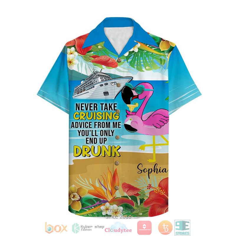 Personalized_Cruise_Flamingo_Youll_only_end_up_drunk_Hawaiian_Shirt