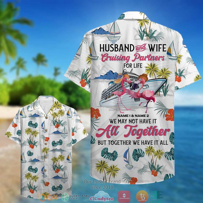 Personalized_Cruising_Partners_Husband_And_Wife_Hawaiian_shirt