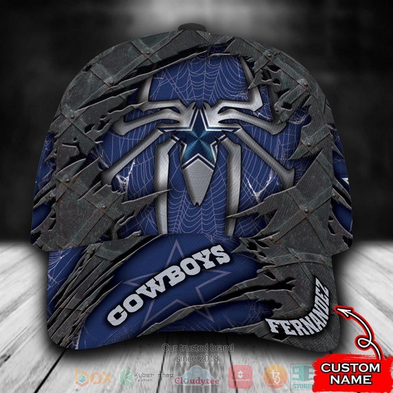 Personalized_Dallas_Cowboys_Spider_Man_NFL_Custom_name_Cap