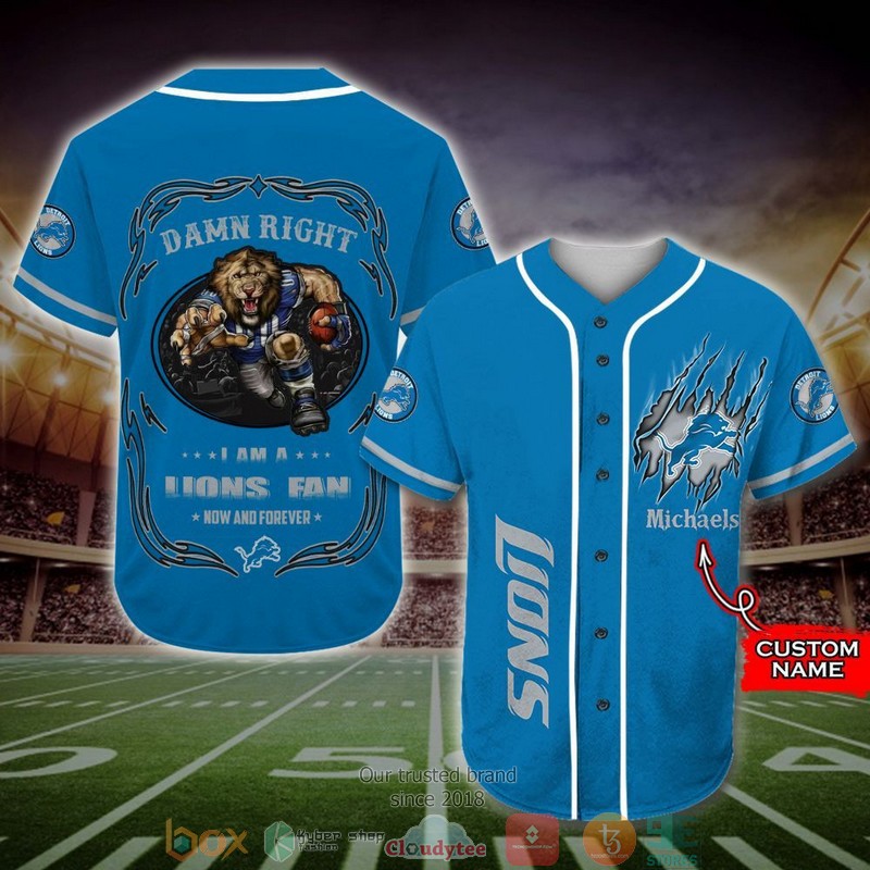 Personalized_Detroit_Lions_Mascot_NFL_Baseball_Jersey_Shirt