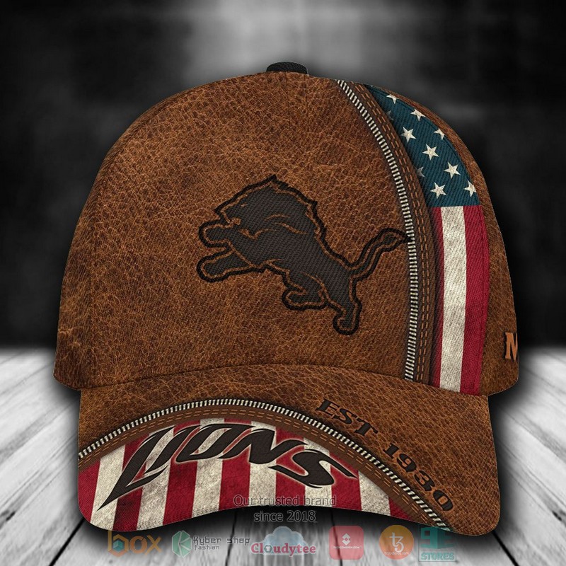 Personalized_Detroit_Lions_NFL_Custom_name_Cap_1