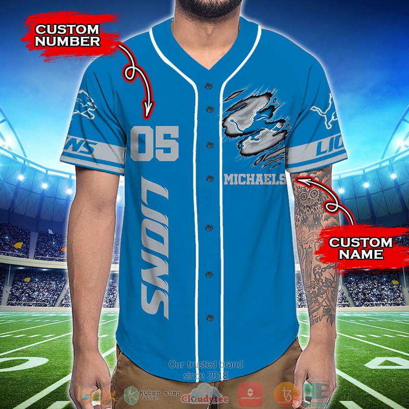 Personalized_Detroit_Lions_NFL_God_First_Family_Second_then_Baseball_Jersey_Shirt_1