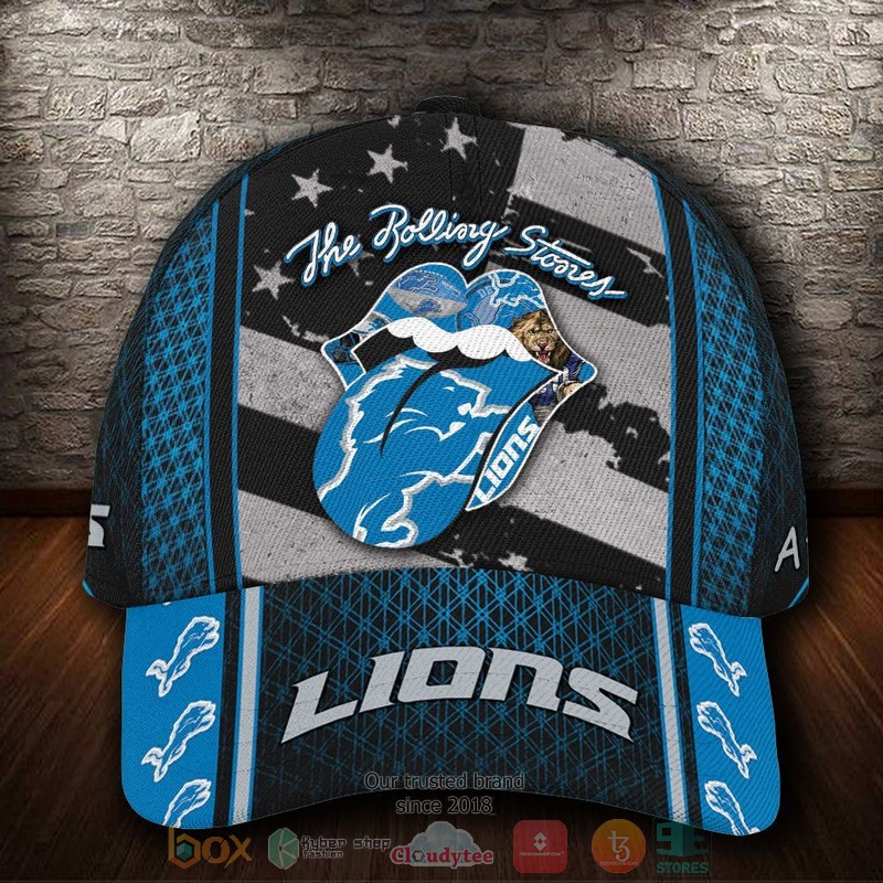 Personalized_Detroit_Lions_The_Rolling_Stones_NFL_Custom_name_Cap