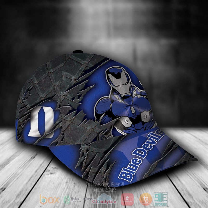 Personalized_Duke_Blue_Devils_Iron_Man_NCAA_Custom_name_Cap_1