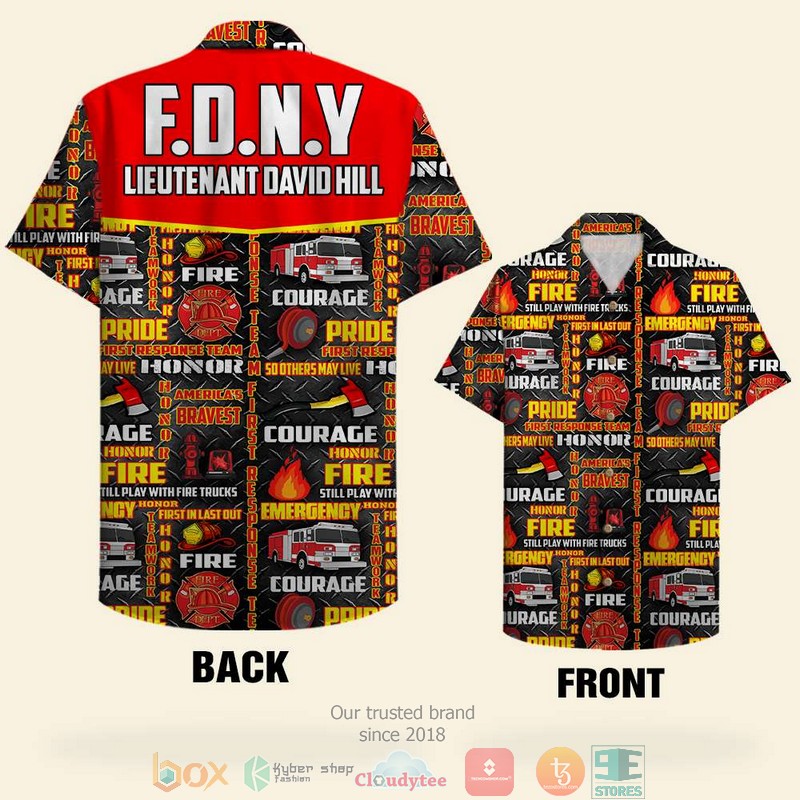 Personalized_Firefighter_Still_Play_With_Fire_Trucks_Red_Fire_Pattern_Hawaiian_Shirt
