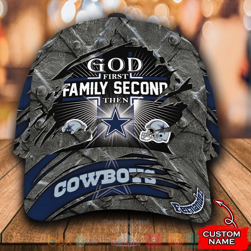 Personalized_God_First_Family_Second_Then_Dallas_Cowboys_NFL_Custom_name_Cap
