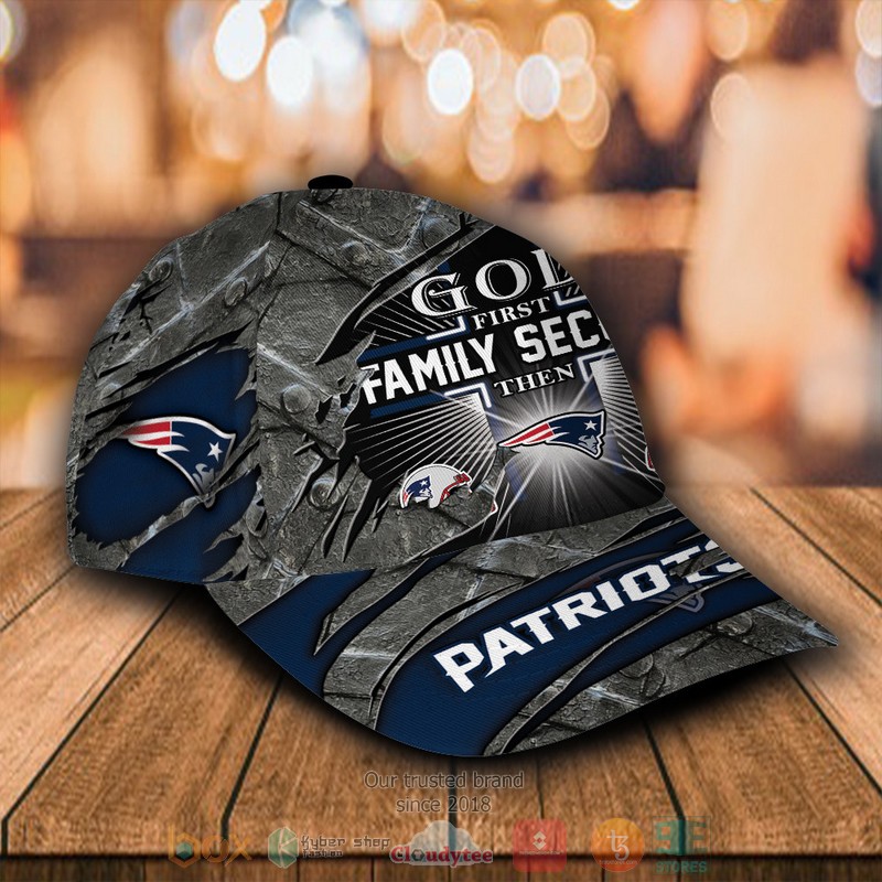 Personalized_God_First_Family_Second_Then_New_England_Patriots_NFL_Custom_name_Cap_1