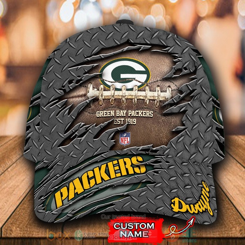 Personalized_Green_Bay_Packers_Est_1919_NFL_Custom_name_Cap