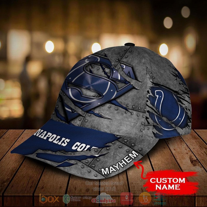 Personalized_Indianapolis_Colts_NFL_Superman_Custom_Cap