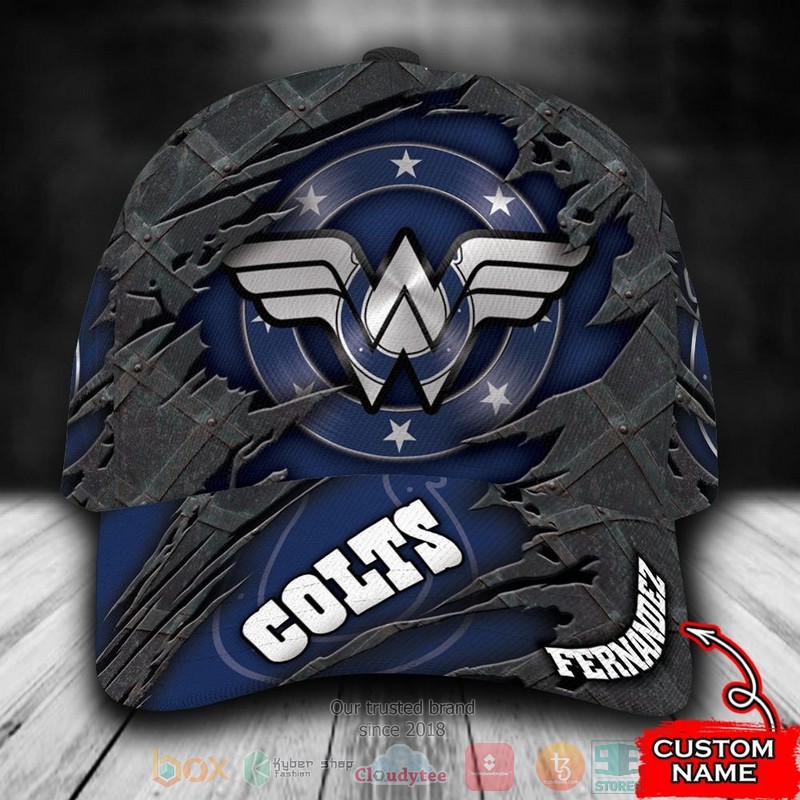 Personalized_Indianapolis_Colts_Wonder_Woman_NFL_Custom_name_Cap