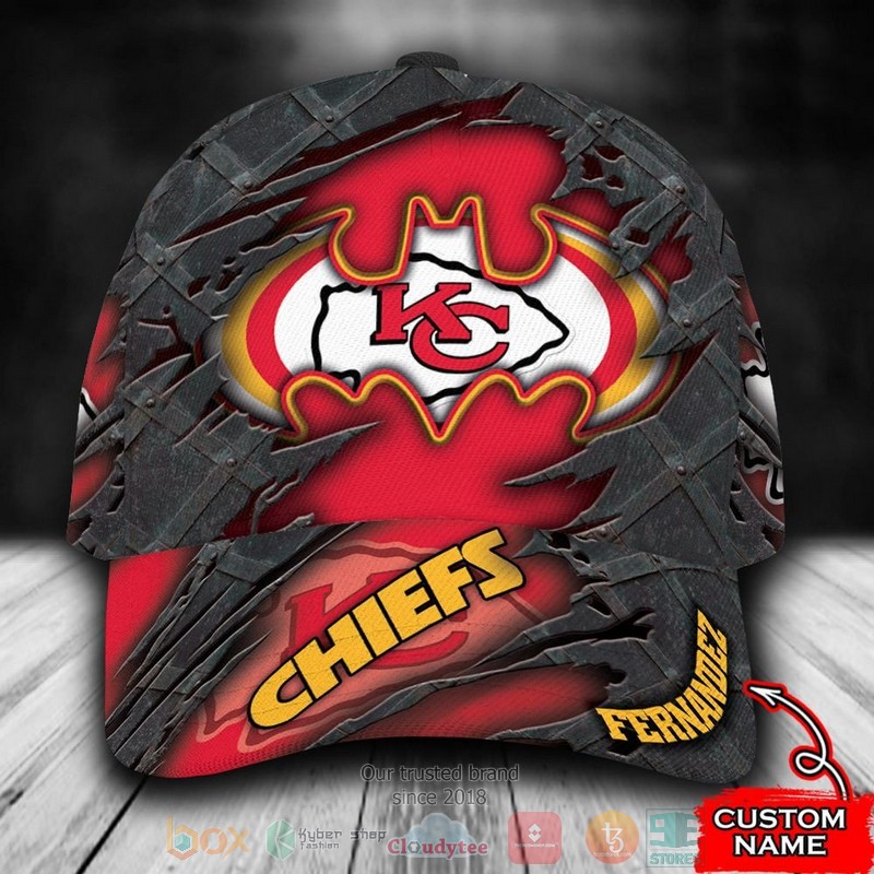 Personalized_Kansas_City_Chiefs_Batman_NFL_Custom_name_Cap
