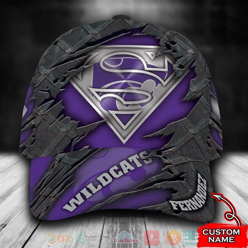 Personalized_Kansas_State_Wildcats_Superman_NCAA_Custom_name_Cap
