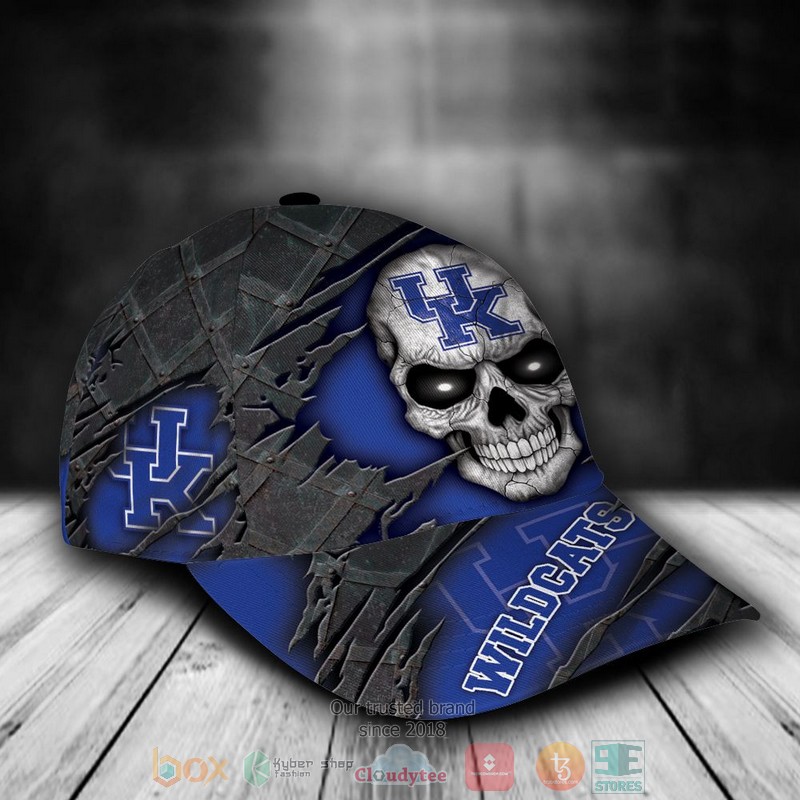 Personalized_Kentucky_Wildcats_Skull_NCAA_Custom_name_Cap_1