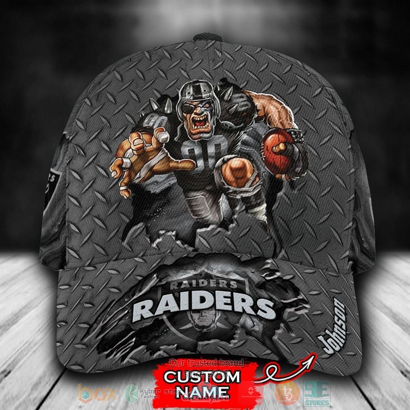 Personalized_Las_Vegas_Raiders_Mascot_NFL_Custom_Cap
