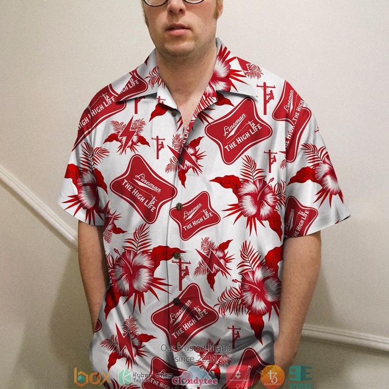 Personalized_Lineman_The_High_Life_Hawaiian_shirt_1