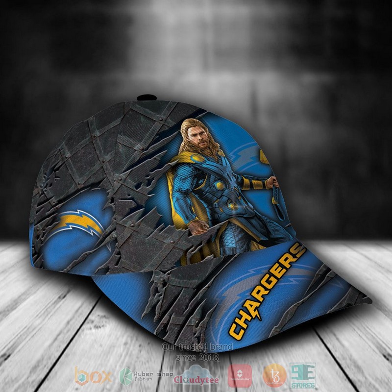 Personalized_Los_Angeles_Chargers_Thor_NFL_Custom_name_Cap_1