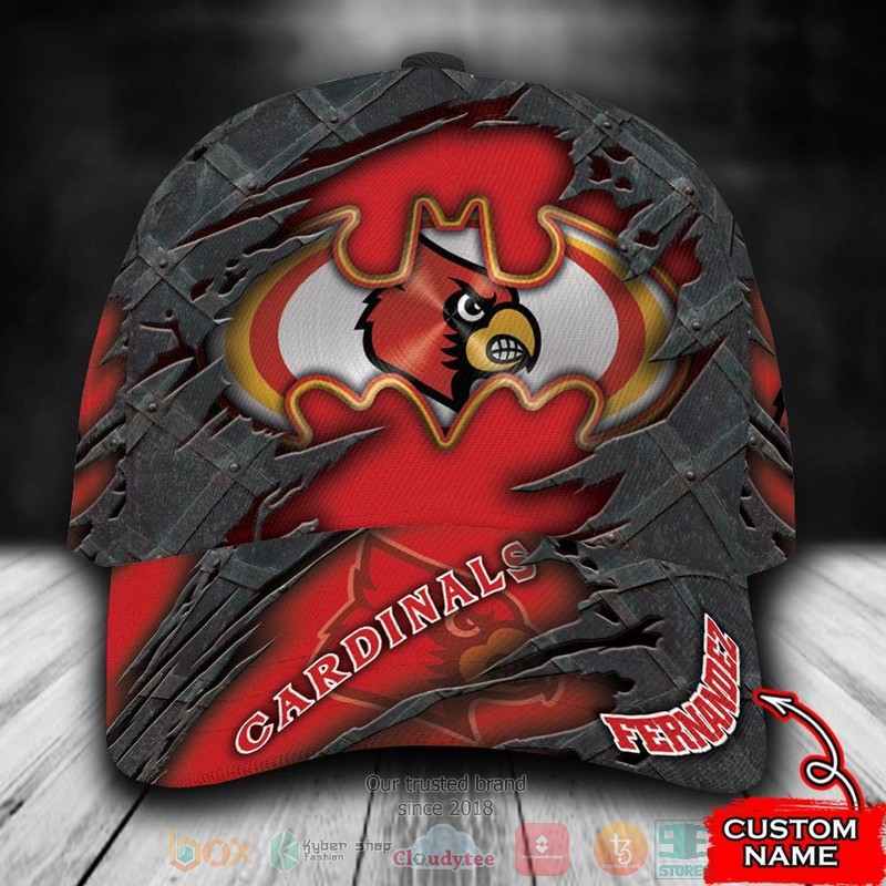 Personalized_Louisville_Cardinals_Batman_NCAA_Custom_name_Cap