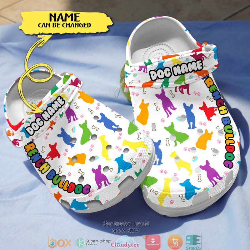 Personalized_Love_French_Bulldog_Color_Crocband_Shoes