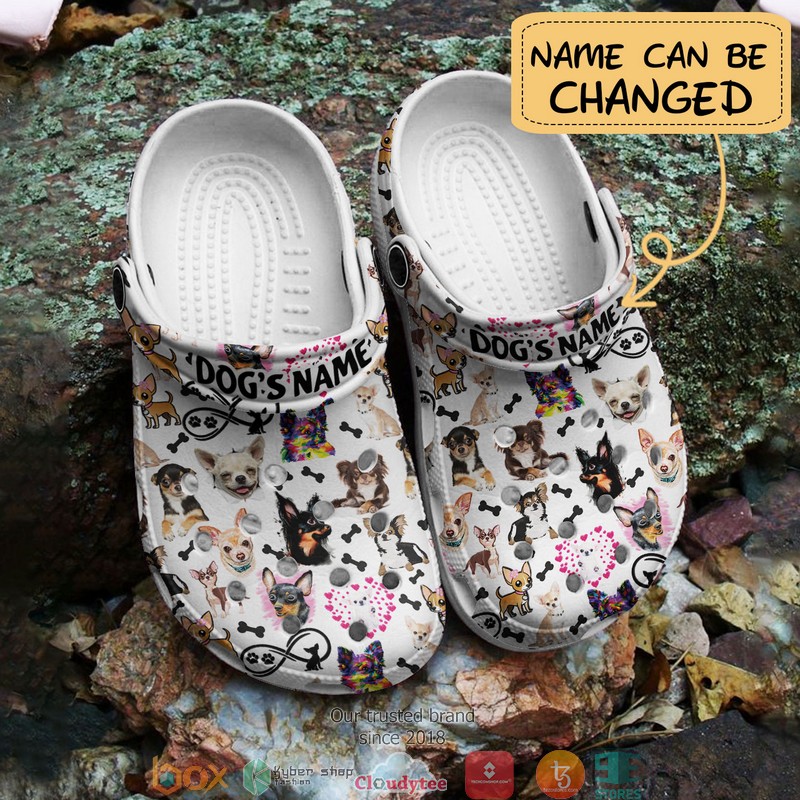 Personalized_Love_French_Bulldog_Face_Crocband_Shoes_1