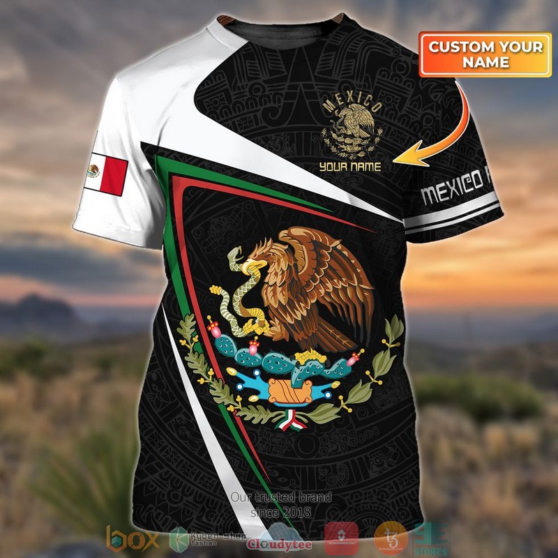 Personalized_Mexican_Coat_of_Arms_custom_3D_T-Shirt