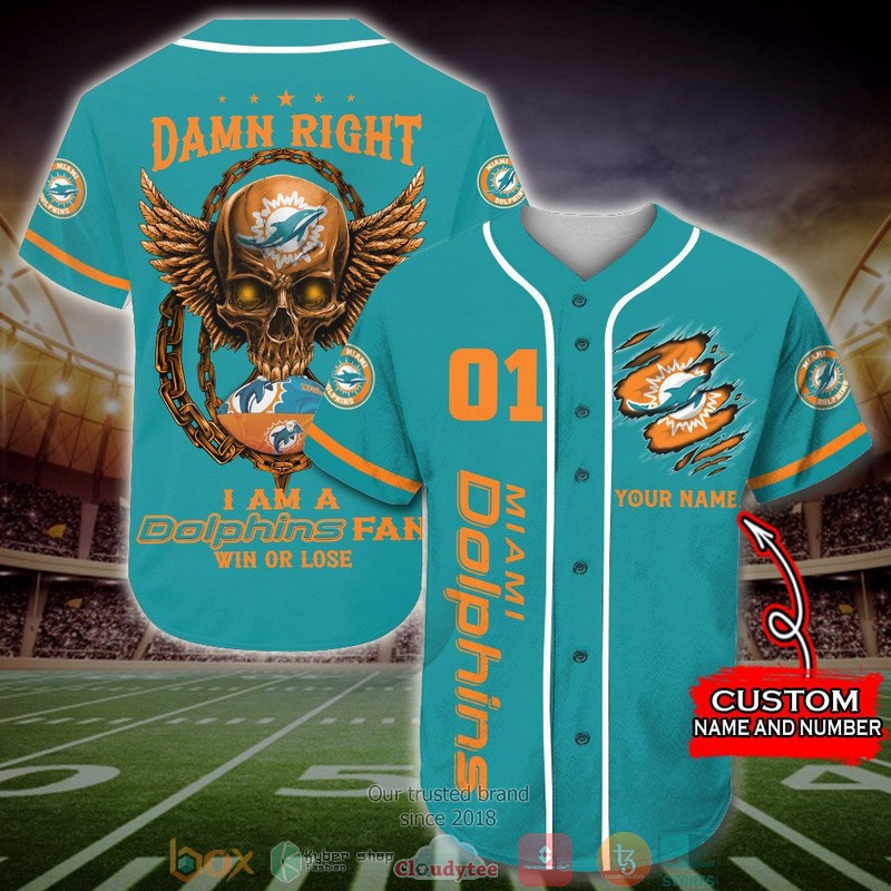 Personalized_Miami_Dolphins_NFL_Wings_Skull_Baseball_Jersey_Shirt
