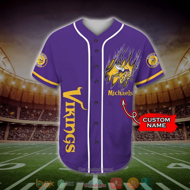 Personalized_Minnesota_Vikings_Mascot_NFL_Baseball_Jersey_Shirt_1