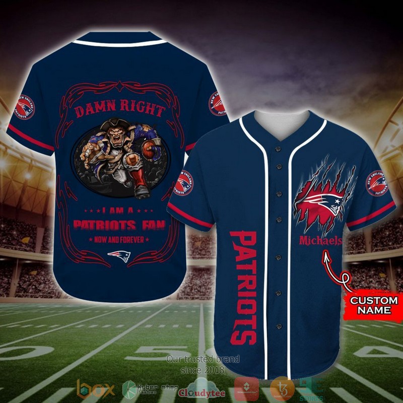 Personalized_New_England_Patriots_Mascot_NFL_Baseball_Jersey_Shirt