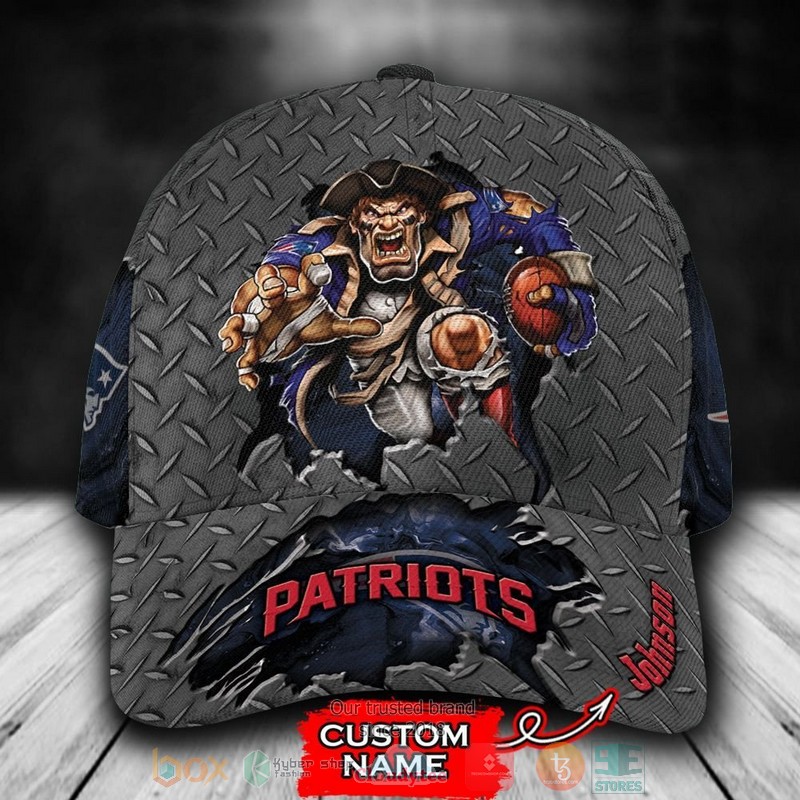 Personalized_New_England_Patriots_Mascot_NFL_Custom_name_Cap