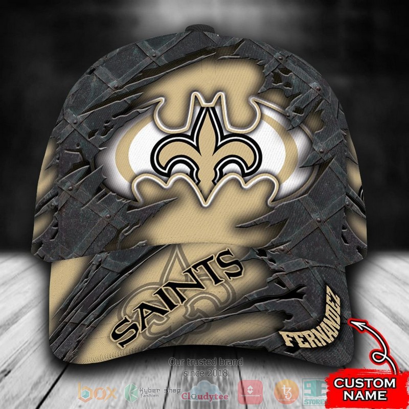 Personalized_New_Orleans_Saints_Batman_NFL_Custom_name_Cap