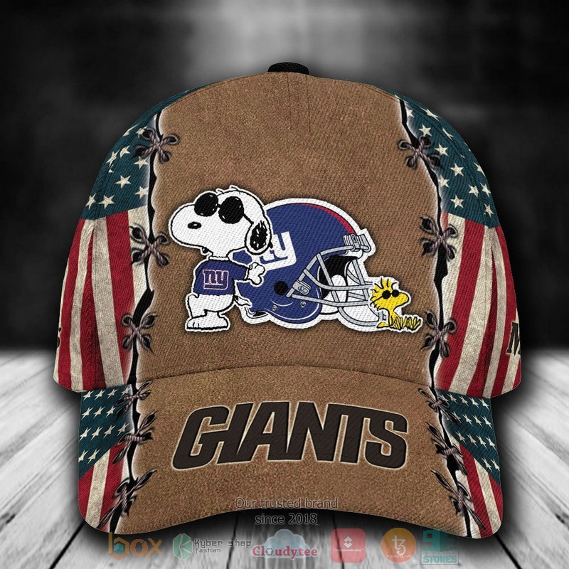 Personalized_New_York_Giants_Snoopy_NFL_Custom_Cap