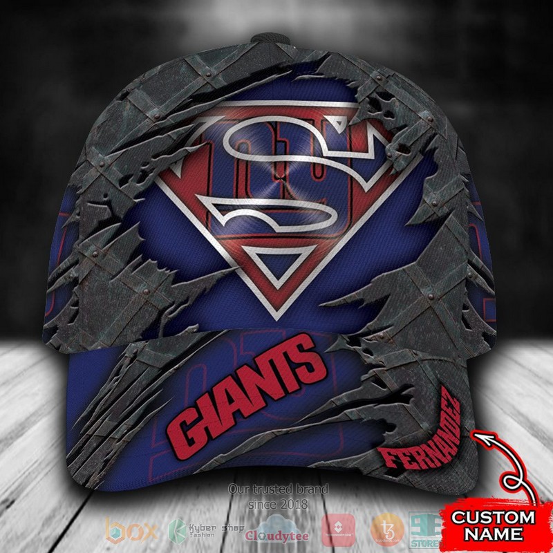 Personalized_New_York_Giants_Superman_NFL_Custom_name_Cap