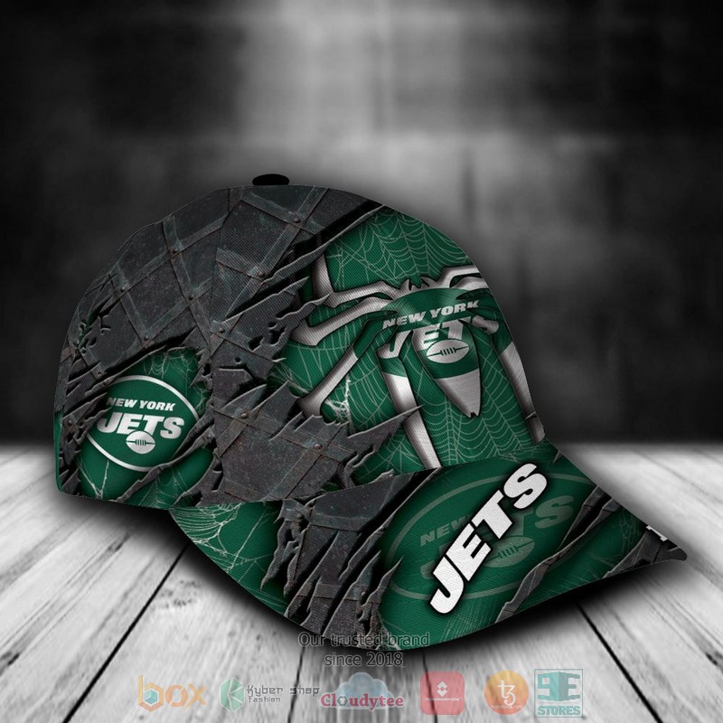 Personalized_New_York_Jets_Spider_Man_NFL_Custom_name_Cap_1