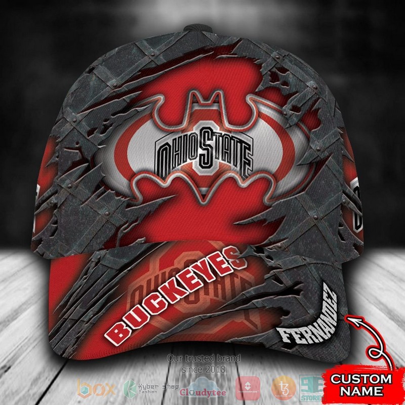 Personalized_Ohio_State_Buckeyes_Batman_NCAA_Custom_name_Cap