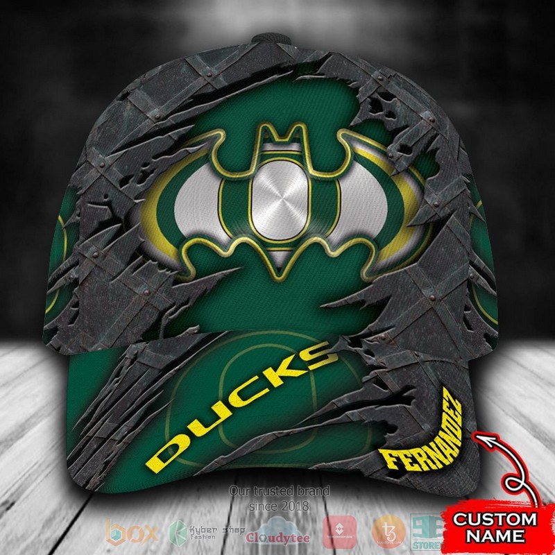 Personalized_Oregon_Ducks_Batman_NCAA_Custom_name_Cap