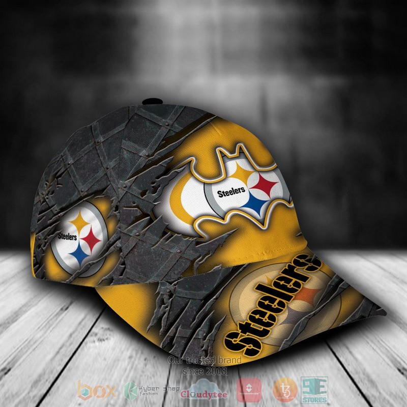 Personalized_Pittsburgh_Steelers_Batman_NFL_Custom_name_Cap_1