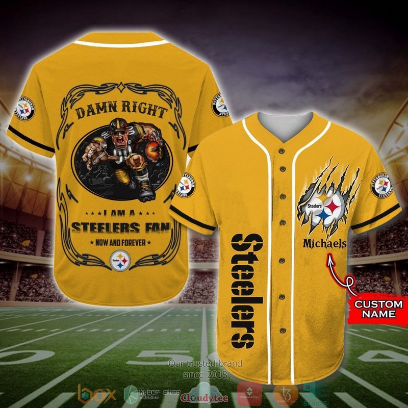Personalized_Pittsburgh_Steelers_Mascot_NFL_Baseball_Jersey_Shirt