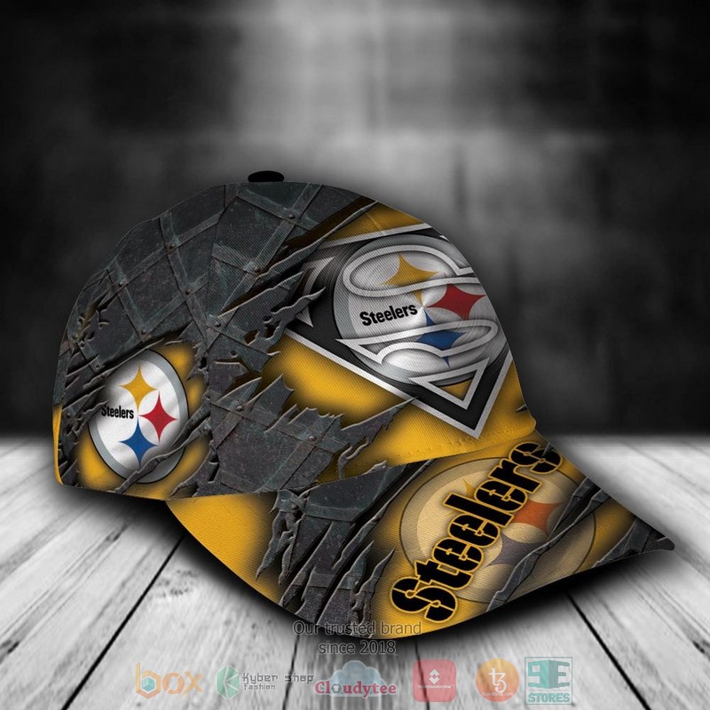 Personalized_Pittsburgh_Steelers_Superman_NFL_Custom_name_Cap_1