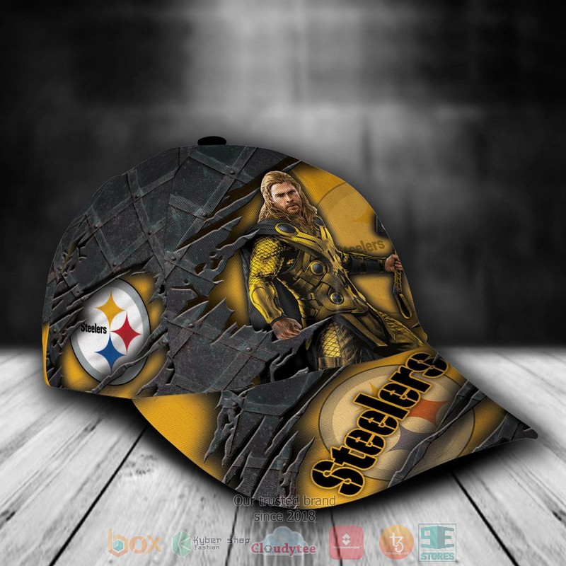 Personalized_Pittsburgh_Steelers_Thor_NFL_Custom_name_Cap_1