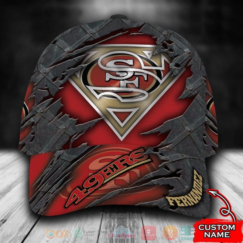 Personalized_San_Francisco_49ers_Superman_NFL_Custom_name_Cap
