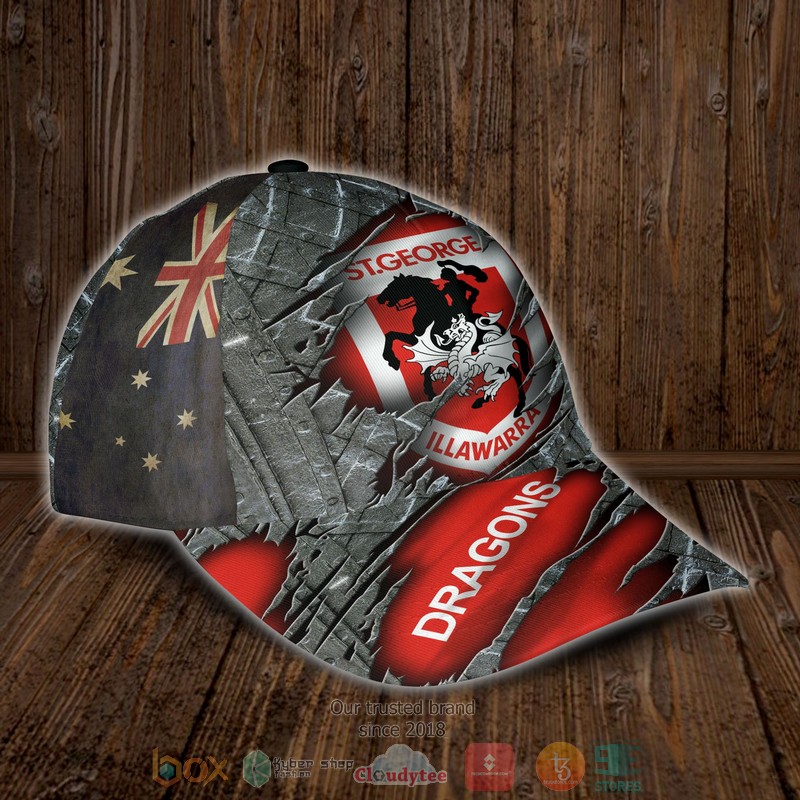 Personalized_St_George_Illawarra_Dragons_NRL_Custom_Cap_1