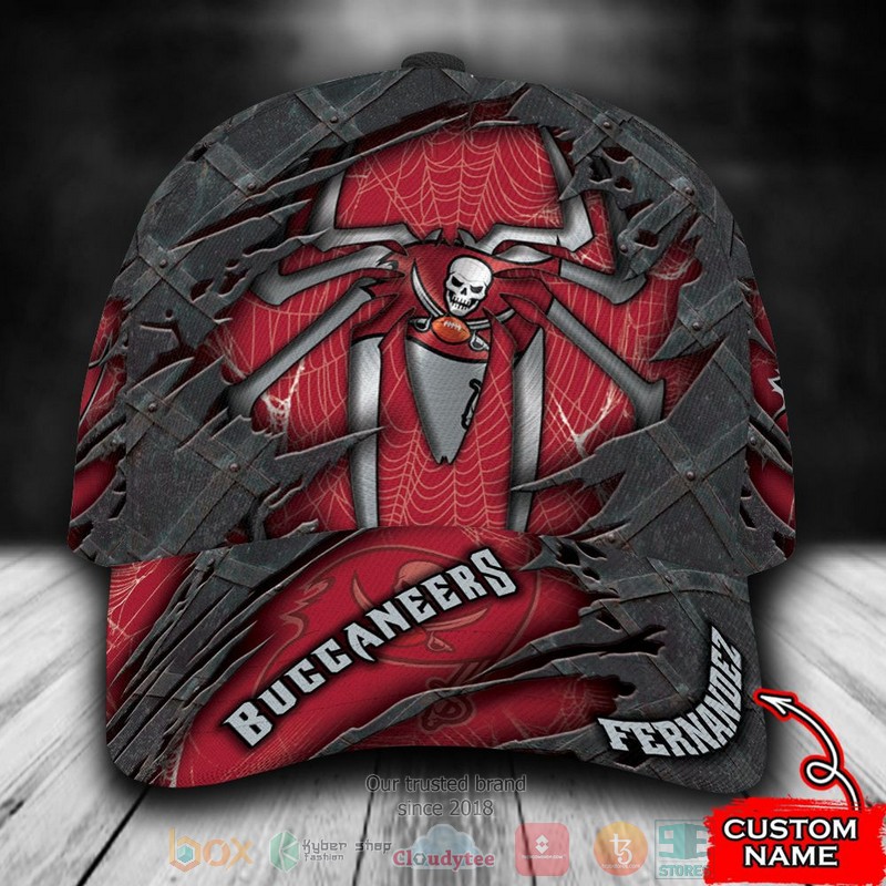 Personalized_Tampa_Bay_Buccaneers_Spider_Man_NFL_Custom_name_Cap
