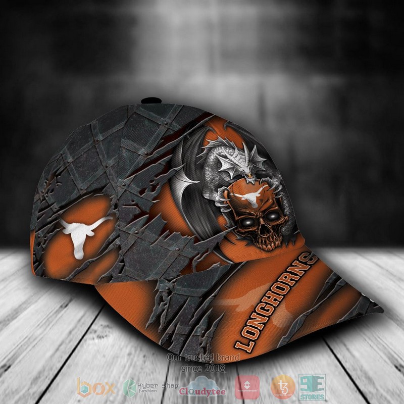 Personalized_Texas_Longhorns_Dragon_NCAA_Custom_name_Cap_1