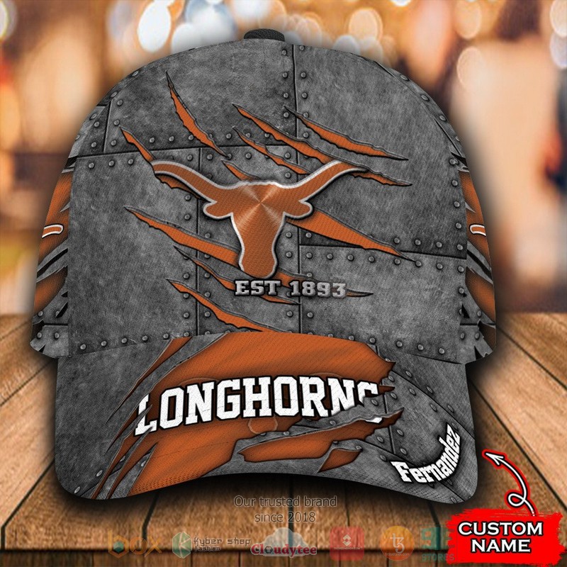 Personalized_Texas_Longhorns_NCAA_Custom_name_Cap
