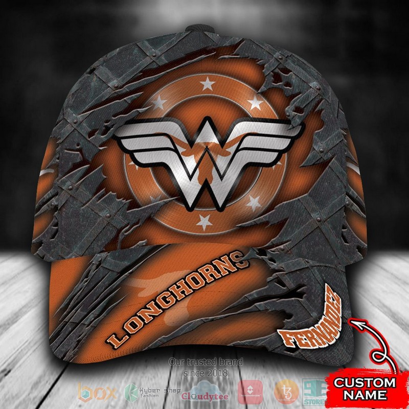 Personalized_Texas_Longhorns_Wonder_Wonman_NCAA_Custom_name_Cap