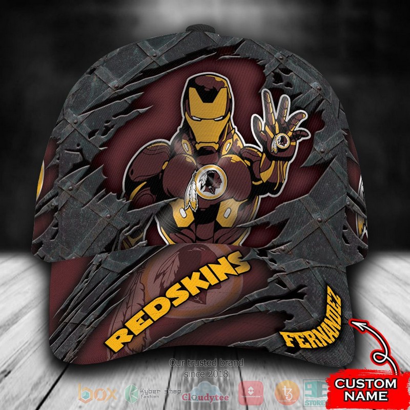 Personalized_Washington_Redskins_Iron_Man_NFL_Custom_name_Cap