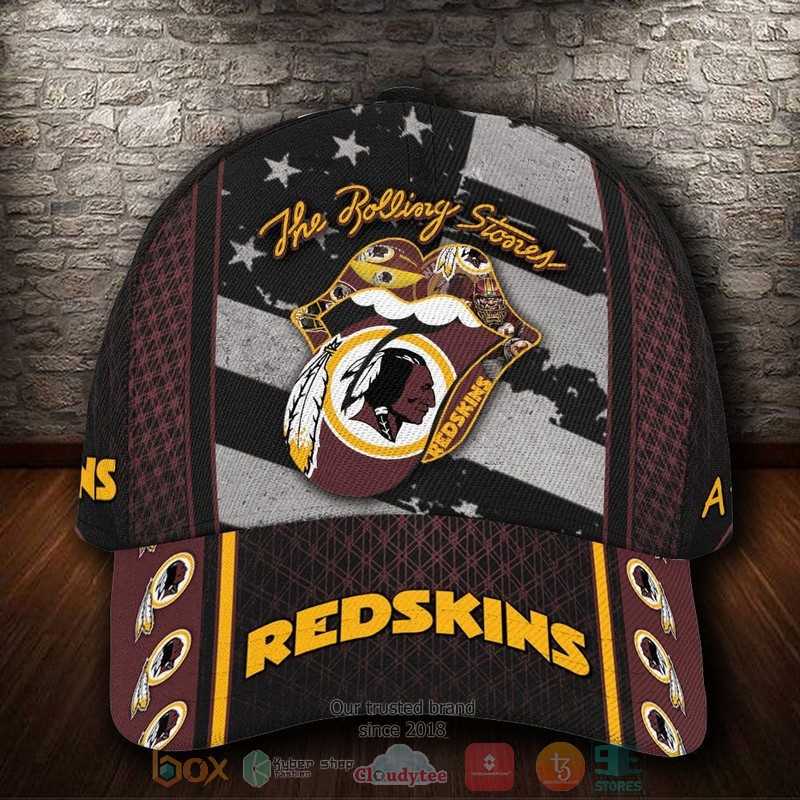 Personalized_Washington_Redskins_The_Rolling_Stones_NFL_Custom_name_Cap