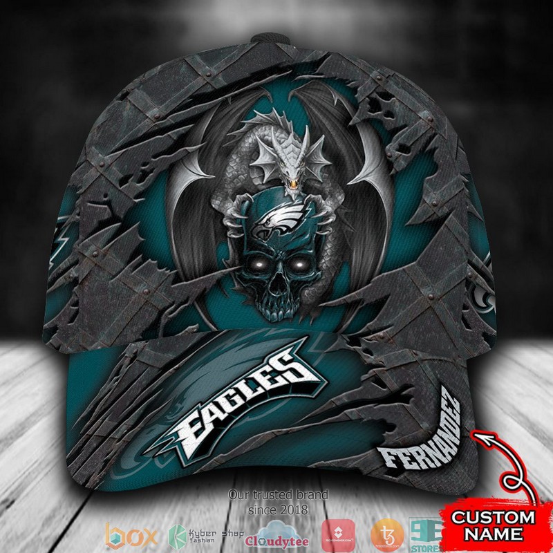 Philadelphia_Eagles_Dragon_NFL_Custom_Name_Cap