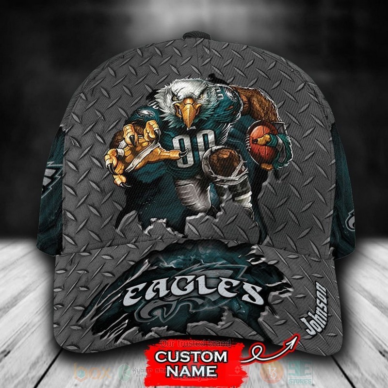 Philadelphia_Eagles_Mascot_NFL_Custom_Name_Cap