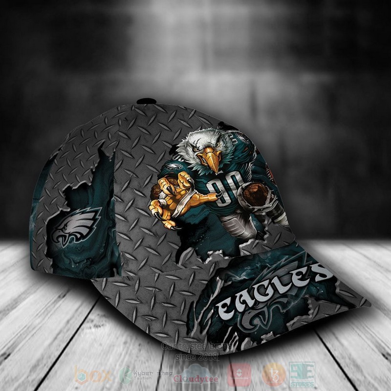 Philadelphia_Eagles_Mascot_NFL_Custom_Name_Cap_1