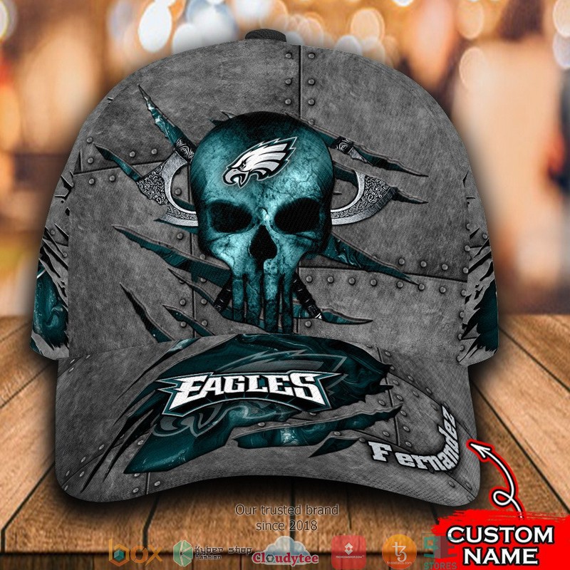 Philadelphia_Eagles_Skull_NFL_Custom_Name_Cap